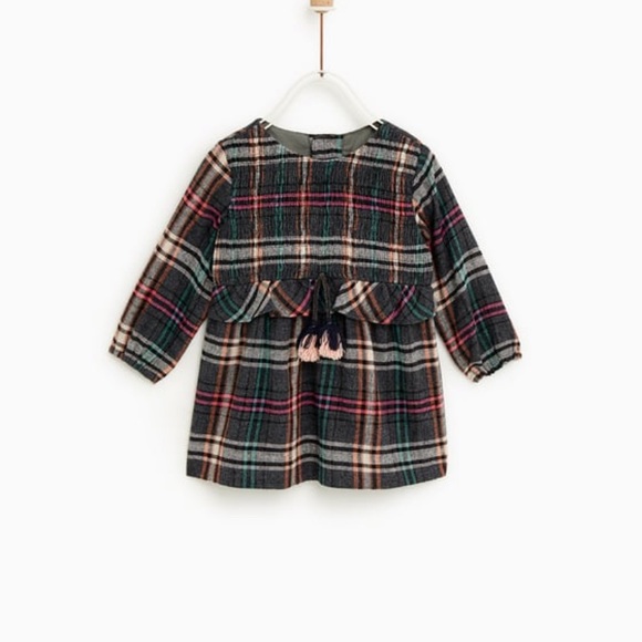Zara Other - Zara Plaid Dress 9-12